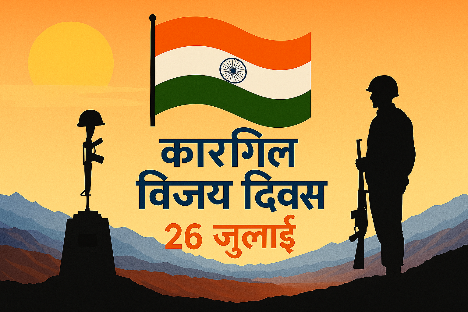 कारगिल विजय दिवस: वीरता और बलिदान की अमर गाथा