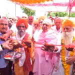 रियांबड़ी में जाट छात्रावास और लाइब्रेरी का उद्घाटन, संतों के सानिध्य में उमड़ा समाज